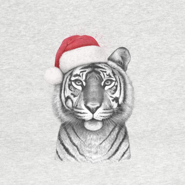 Christmas tigress by kodamorkovkart
